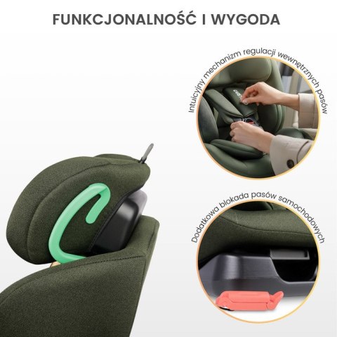 Fotelik Mundi I-Size Grey (40-150)