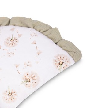 Komplet Do Wózka Muślin Dmuchawce Beżowy