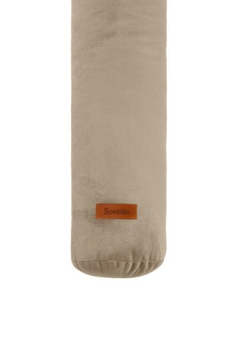 Ochraniacz Wałek Velvet Do Łóżeczka Beż