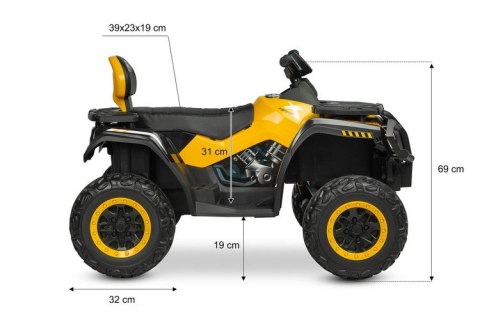 Pojazd Na Akumulator Rush Army Green