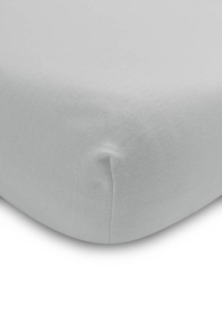 Prześcieradło Nieprzemakalne Jersey Szary 140X70