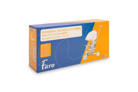 Rowerek 3-Kołowy Faro Blue