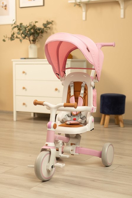 Rowerek 3-Kołowy Faro Pink