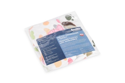 Majtki Treningowe Z Haftem Dziewczynka Opakowanie 3Szt