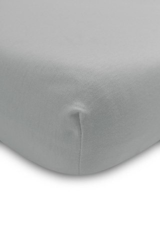 Prześcieradło Jersey Deluxe Szary 160X80