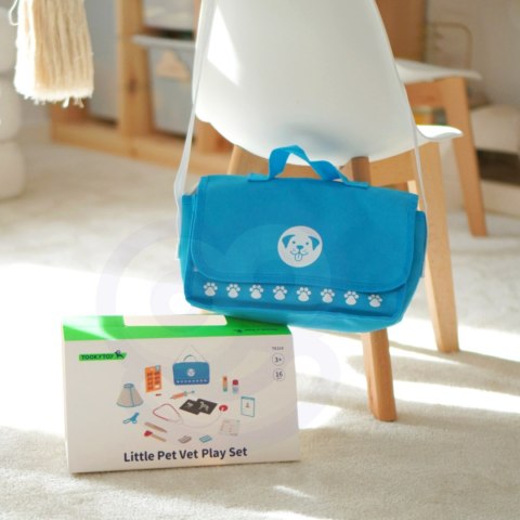 TOOKY TOY Zestaw Weterynarza Torba 17el.