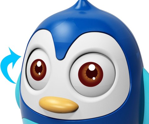 WOOPIE BABY Sensoryczny Pingwinek Wańka Wstańka