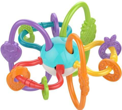 WOOPIE BABY ZABAWKA SENSORYCZNA GRZECHOTKA GRYZAK 2w1