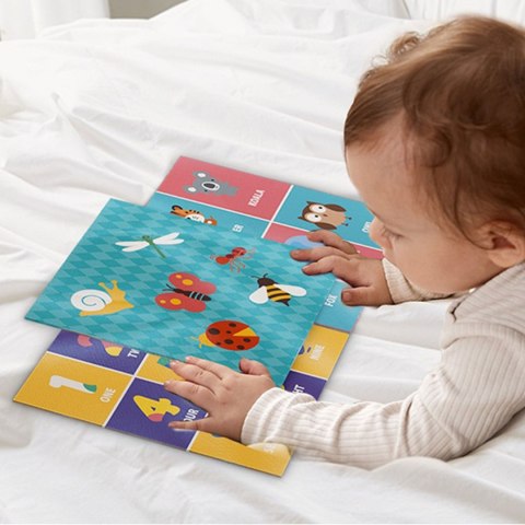 WOOPIE BABY Zabawka Edukacyjna Sensoryczna Pudełeczko Chusteczek