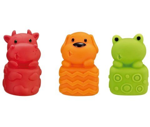 WOOPIE BABY Zwierzątka Sensoryczne Miękkie Zestaw 6 szt WOOPIE BABY Zwierzątka Sensoryczne Miękkie Zestaw 6 szt