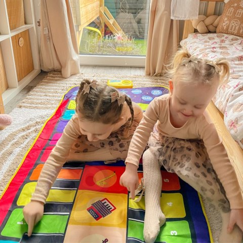 WOOPIE Interaktywna Mata Muzyczna do Tańczenia XXL