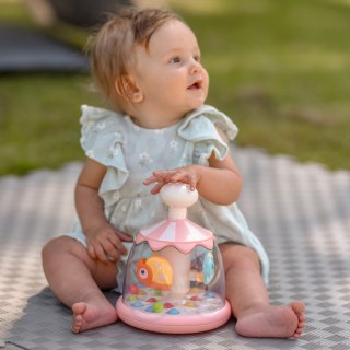 WOOPIE BABY Kolorowe Zwierzątka Różowy Bączek z Kulkami Karuzela