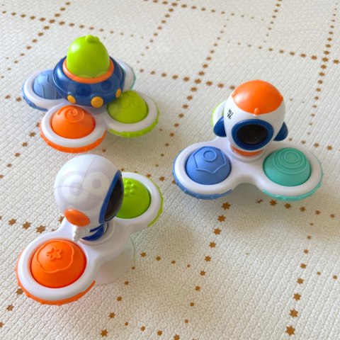WOOPIE BABY Kosmiczny Spinner Pop-it Zabawka Sensoryczna Wymienne 3 szt.