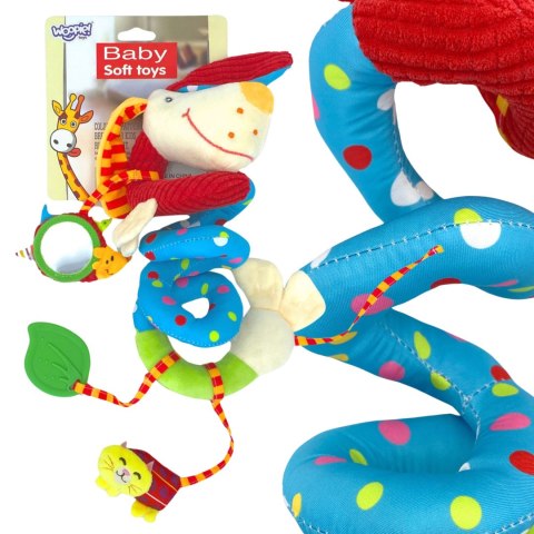 WOOPIE BABY Miękka Zawieszka Spirala do Wózka Łóżeczka Piesek Edukacyjna WOOPIE BABY Miękka Zawieszka Spirala do Wózka Łóżeczka Piesek Edukacyjna