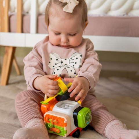 WOOPIE BABY Montessori Manipulacyjny Zestaw Konstrukcyjny Samochód Kotek 1
