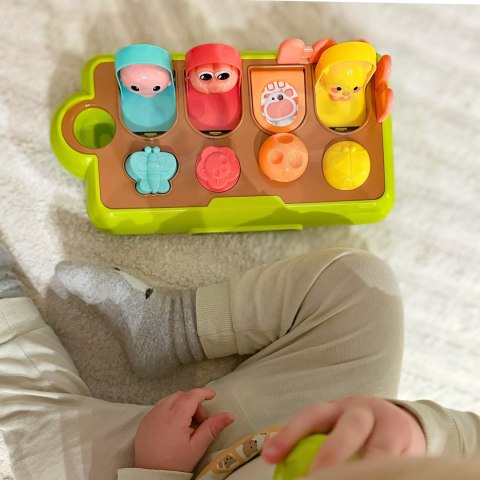 WOOPIE BABY Zabawka Edukacyjna Wyskakujące Zwierzątka Szczęśliwa Farma POP-UP