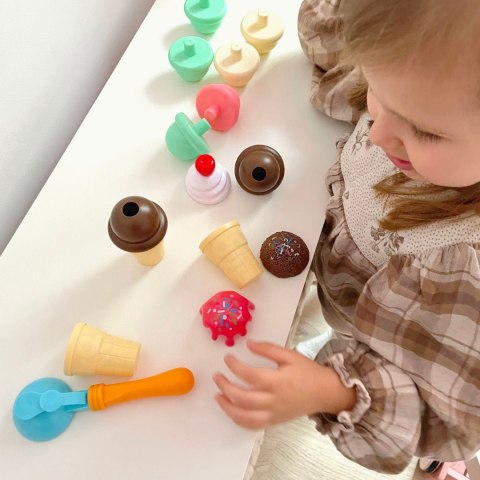 WOOPIE Zestaw do Robienia Lodów Układanka Lodziarnia 15 el. WOOPIE Zestaw do Robienia Lodów Układanka Lodziarnia 15 el.