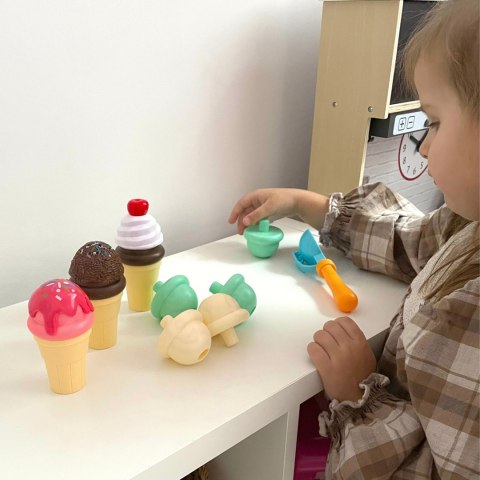 WOOPIE Zestaw do Robienia Lodów Układanka Lodziarnia 15 el. WOOPIE Zestaw do Robienia Lodów Układanka Lodziarnia 15 el.