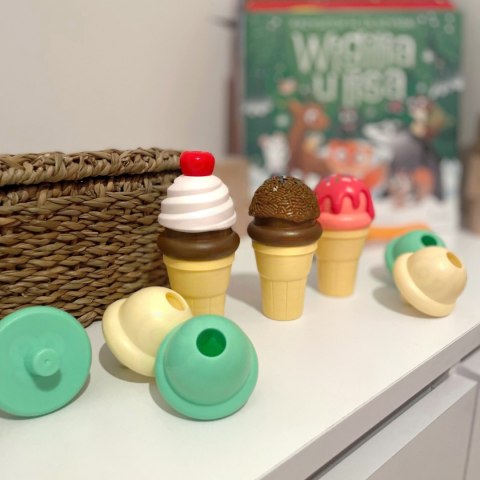 WOOPIE Zestaw do Robienia Lodów Układanka Lodziarnia 15 el. WOOPIE Zestaw do Robienia Lodów Układanka Lodziarnia 15 el.