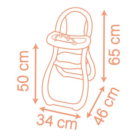 SMOBY Baby Nurse krzesełko do karmienia