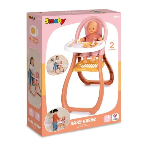 SMOBY Baby Nurse krzesełko do karmienia