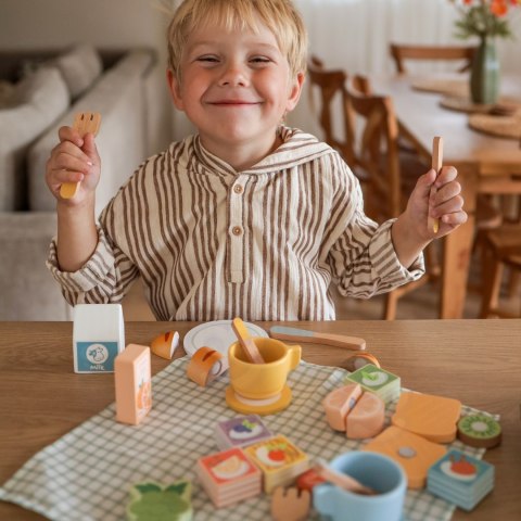 TOOKY TOY Zestaw Piknikowy Owoce do Krojenia Zestaw Śniadaniow