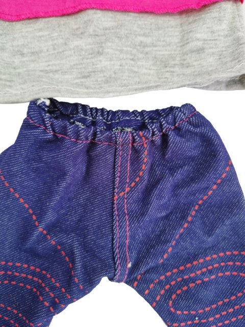 WOOPIE Modne Ubranko dla Lalki LOVE Okulary Buciki 43-46 cm WOOPIE Modne Ubranko dla Lalki LOVE Okulary Buciki 43-46 cm