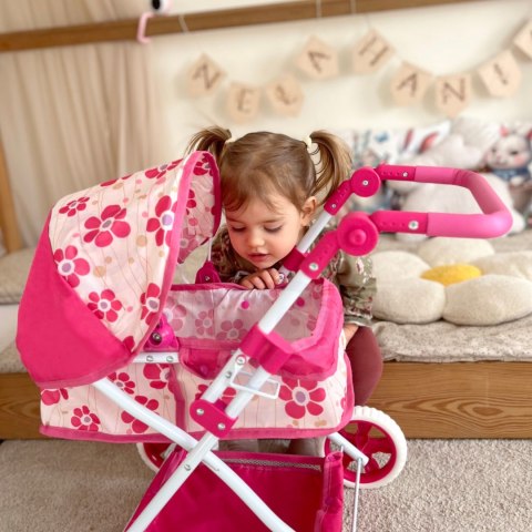 WOOPIE ROYAL Wózek dla Lalek Głęboki Regulowana Rączka WOOPIE ROYAL Wózek dla Lalek Głęboki Regulowana Rączka