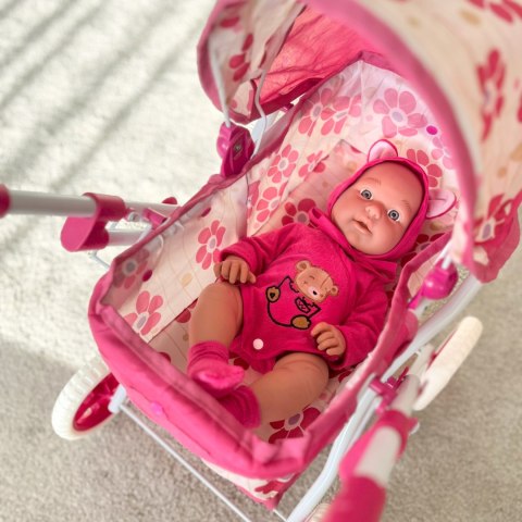 WOOPIE ROYAL Wózek dla Lalek Głęboki Regulowana Rączka WOOPIE ROYAL Wózek dla Lalek Głęboki Regulowana Rączka