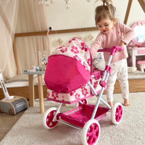 WOOPIE ROYAL Wózek dla Lalek Głęboki Regulowana Rączka WOOPIE ROYAL Wózek dla Lalek Głęboki Regulowana Rączka