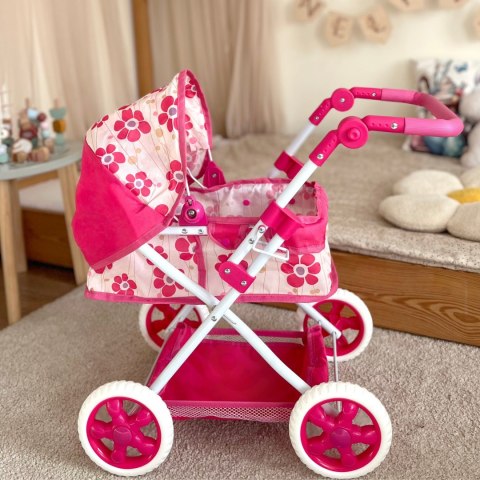 WOOPIE ROYAL Wózek dla Lalek Głęboki Regulowana Rączka WOOPIE ROYAL Wózek dla Lalek Głęboki Regulowana Rączka