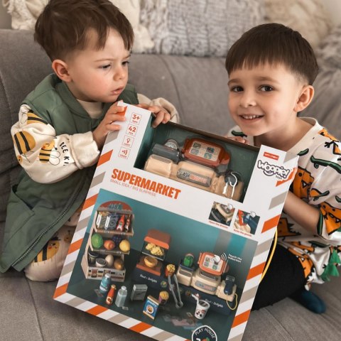 WOOPIE Sklep Supermarket Kasa Fiskalna 42 el. WOOPIE Sklep Supermarket Kasa Fiskalna 42 el.