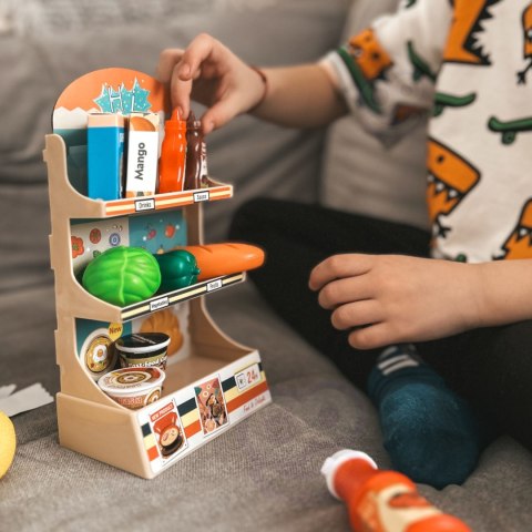 WOOPIE Sklep Supermarket Kasa Fiskalna 42 el. WOOPIE Sklep Supermarket Kasa Fiskalna 42 el.