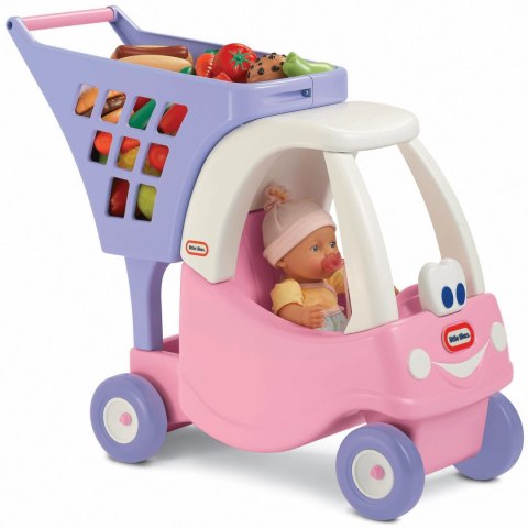 Wózek na zakupy dla dzieci Cozy Coupe Little Tikes różowy Wózek na zakupy dla dzieci Cozy Coupe Little Tikes różowy