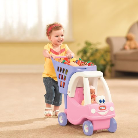 Wózek na zakupy dla dzieci Cozy Coupe Little Tikes różowy Wózek na zakupy dla dzieci Cozy Coupe Little Tikes różowy