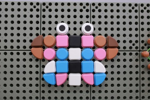 MASTERKIDZ Zestaw Kołeczki w kształcie figur geometrycznych 64szt do tablic STEM MASTERKIDZ Zestaw Kołeczki w kształcie figur geometrycznych 64szt do tablic STEM