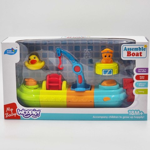WOOPIE BABY Zabawka Wodna do Kąpieli Statek WOOPIE BABY Zabawka Wodna do Kąpieli Statek