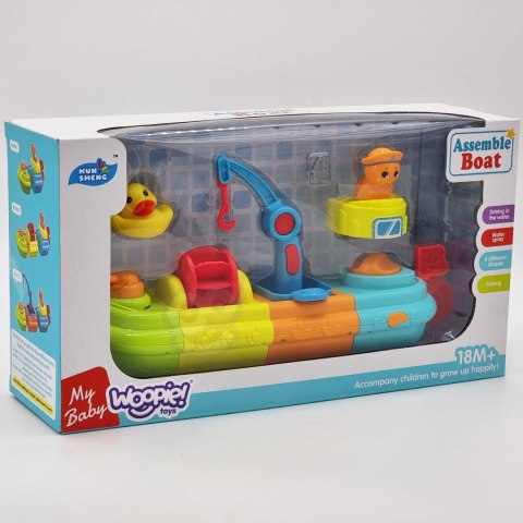 WOOPIE BABY Zabawka Wodna do Kąpieli Statek WOOPIE BABY Zabawka Wodna do Kąpieli Statek