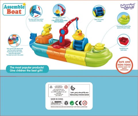 WOOPIE BABY Zabawka Wodna do Kąpieli Statek WOOPIE BABY Zabawka Wodna do Kąpieli Statek