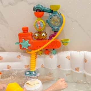 WOOPIE BABY Zabawka do Kąpieli Kranik Prysznic Fontanna Przelewowa Kaczuszka