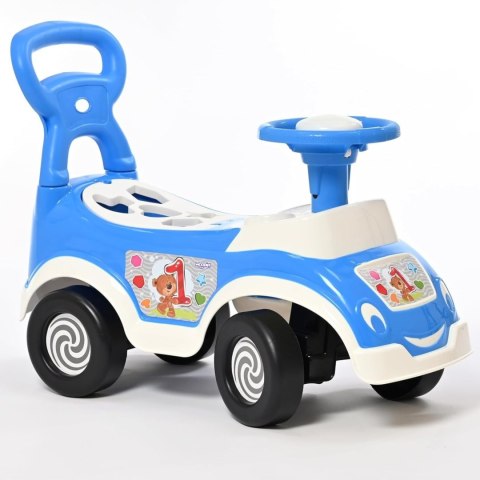 WOOPIE Jeździk 4w1 Sorter Pchacz Chodzik + Klakson Schowek