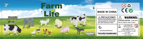 WOOPIE Zestaw Figurki Farma 17 el.