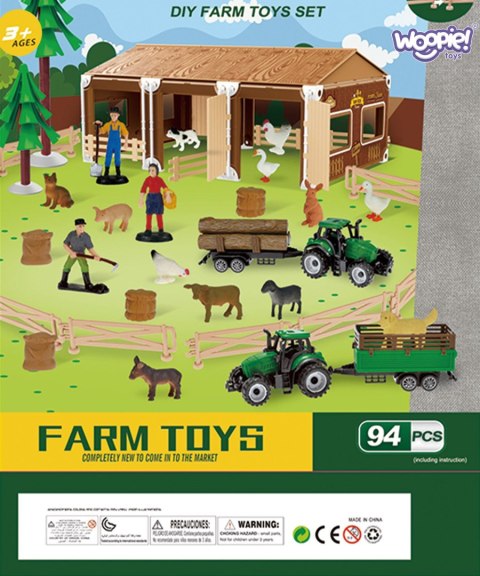 WOOPIE Zestaw Mały Farmer XL Figurki Gospodarstwo