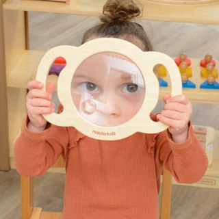 MASTERKIDZ Duża Drewniana Lupa Discovery