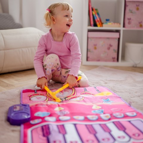 WOOPIE Duża Mata Muzyczna 2w1 Perkusja Interaktywna Pianino WOOPIE Duża Mata Muzyczna 2w1 Perkusja Interaktywna Pianino