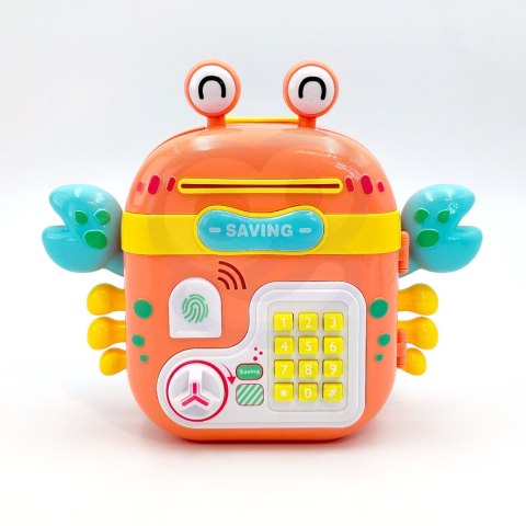 WOOPIE Interaktywny Sejf Kasa Sklepowa Plecak z Klawiaturą 4w1 Monety WOOPIE Interaktywny Sejf Kasa Sklepowa Plecak z Klawiaturą 4w1 Monety