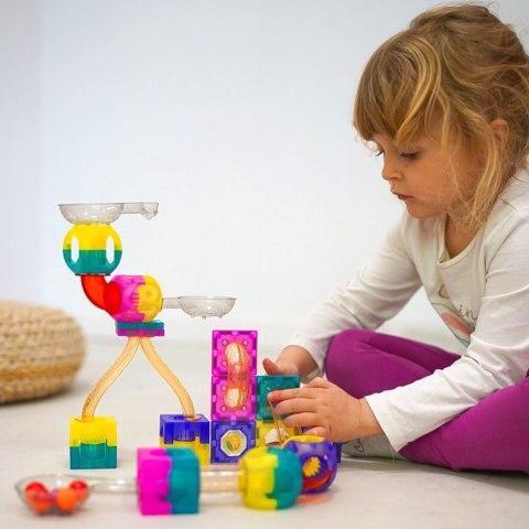 WOOPIE Klocki Magnetyczne Tor Kulkowy Kulodrom 89 el. WOOPIE Klocki Magnetyczne Tor Kulkowy Kulodrom 89 el.