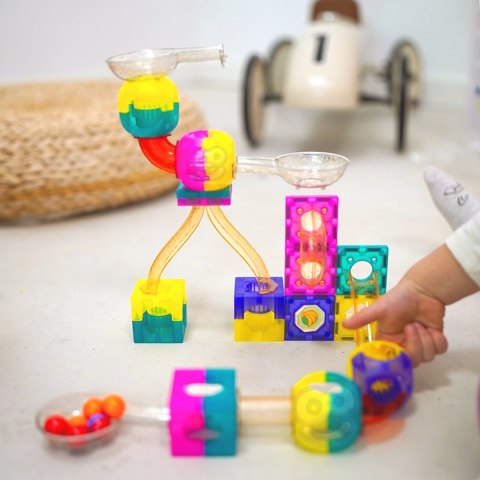 WOOPIE Klocki Magnetyczne Tor Kulkowy Kulodrom 89 el. WOOPIE Klocki Magnetyczne Tor Kulkowy Kulodrom 89 el.