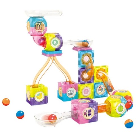 WOOPIE Klocki Magnetyczne Tor Kulkowy Kulodrom 89 el. WOOPIE Klocki Magnetyczne Tor Kulkowy Kulodrom 89 el.
