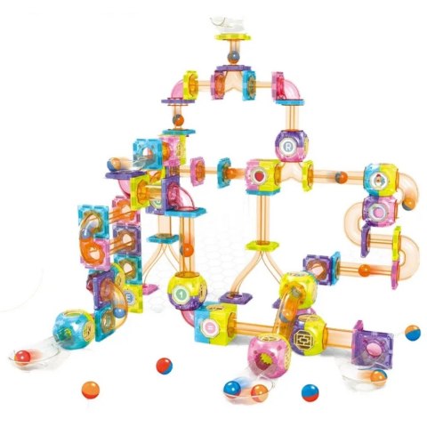 WOOPIE Klocki Magnetyczne Tor Kulkowy Kulodrom 89 el. WOOPIE Klocki Magnetyczne Tor Kulkowy Kulodrom 89 el.